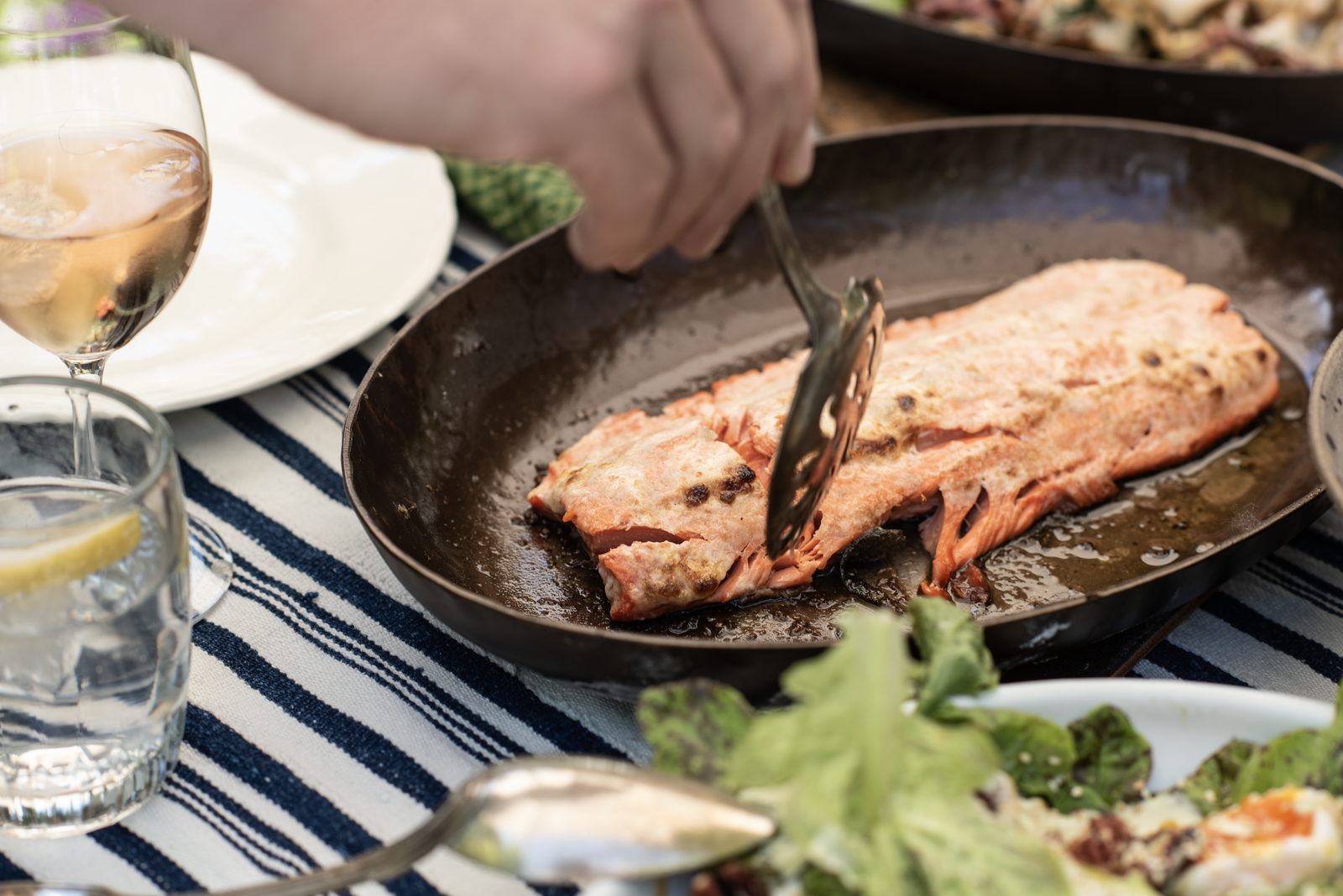 1970's Mom's Mayo-Grilled Salmon – Smithey Ironware