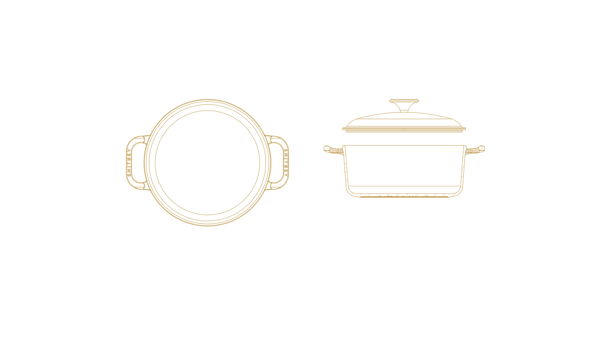 7.25 QT Dutch Oven Dimensions Blueprint