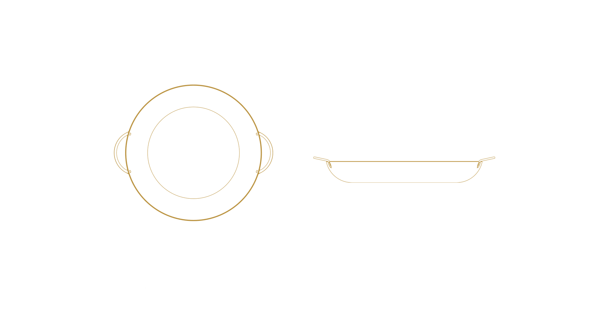 Paella Pan Dimensions Blueprint
