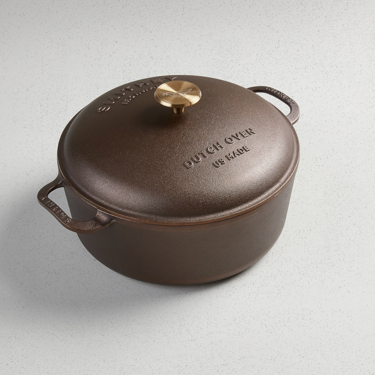 Iron Multi Cooker - Pre-Seasoned Non-Stick Double Dutch Oven Stovetop  Casserole Cookware Braising Pot and