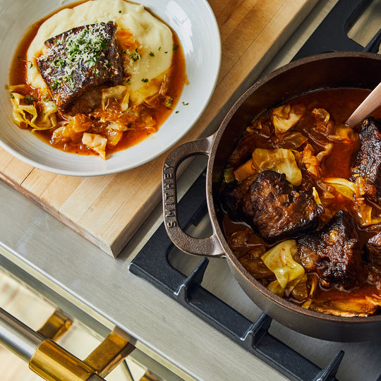 Braised Short Ribs & Cabbage