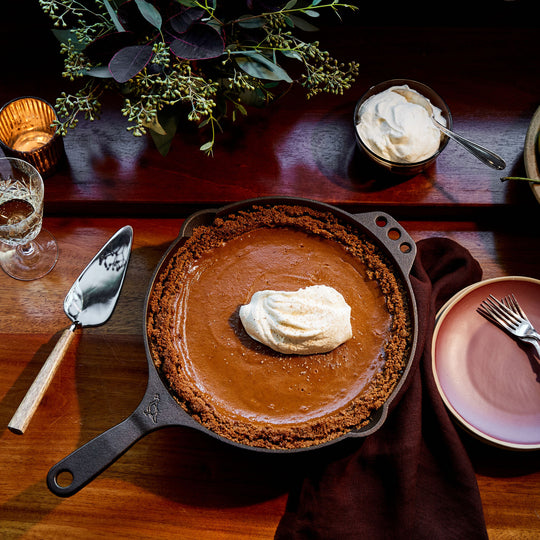 Sweet Potato Pie with Gingersnap Crust