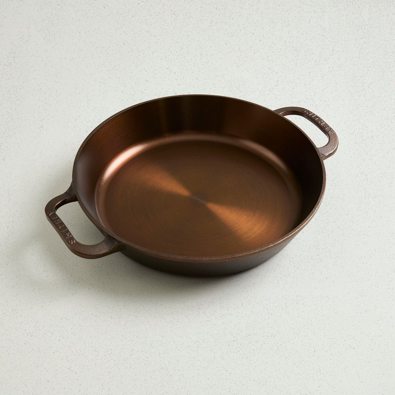 No. 12 Dual Handle Skillet + Free Glass Lid