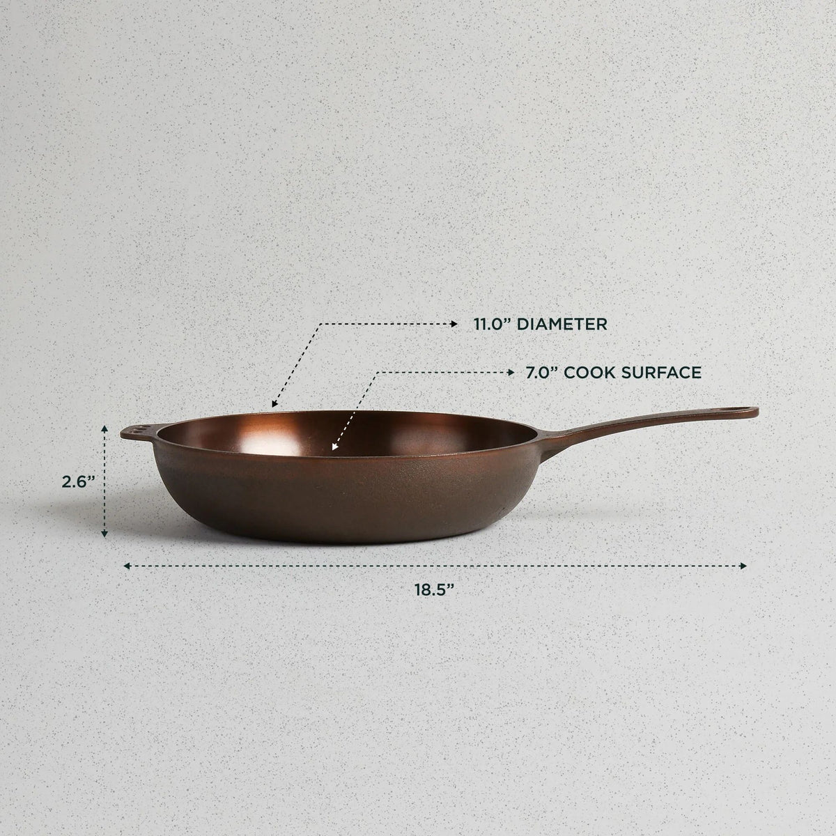 No. 11 Deep Skillet + Lid