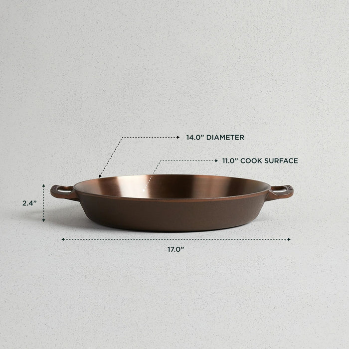 No. 14 Dual Handle Skillet