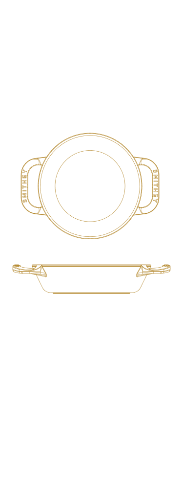 No. 6 Dual Handle Skillet Dimensions Blueprint Mobile