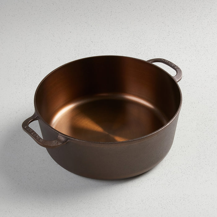 Black Cast Iron Casserole Dish Pre-Seasoned Ovenproof Pot Induction  Roasting Pan