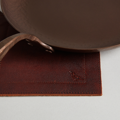 Full Grain Leather Potholder
