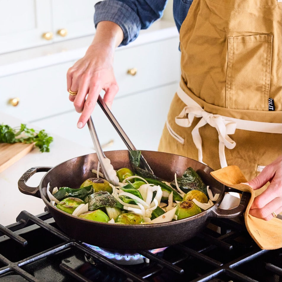 No. 12 Dual Handle Skillet