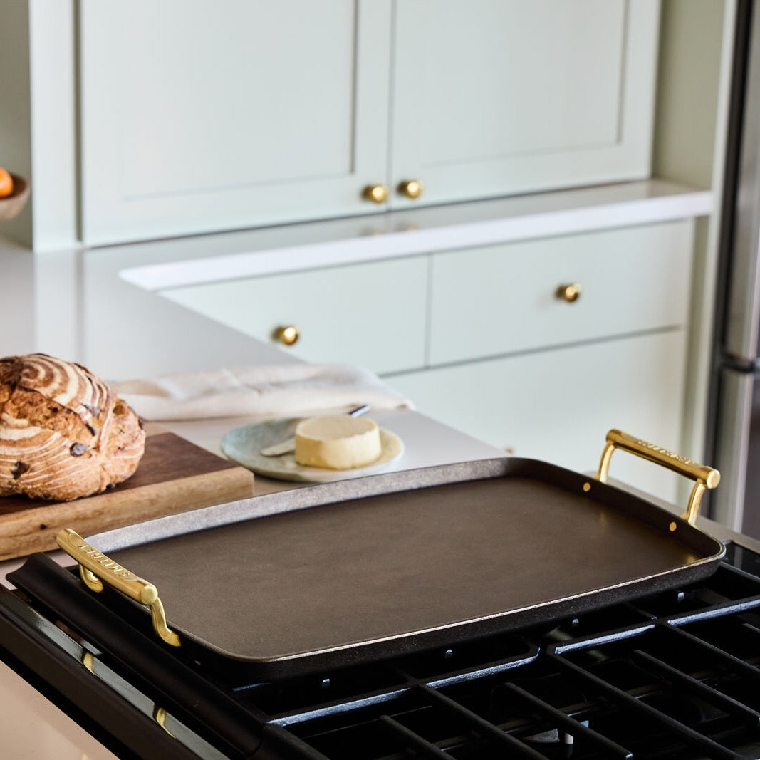 Double Burner Griddle – Smithey Ironware