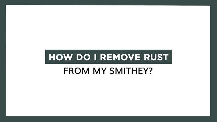 HOW TO REMOVE RUST