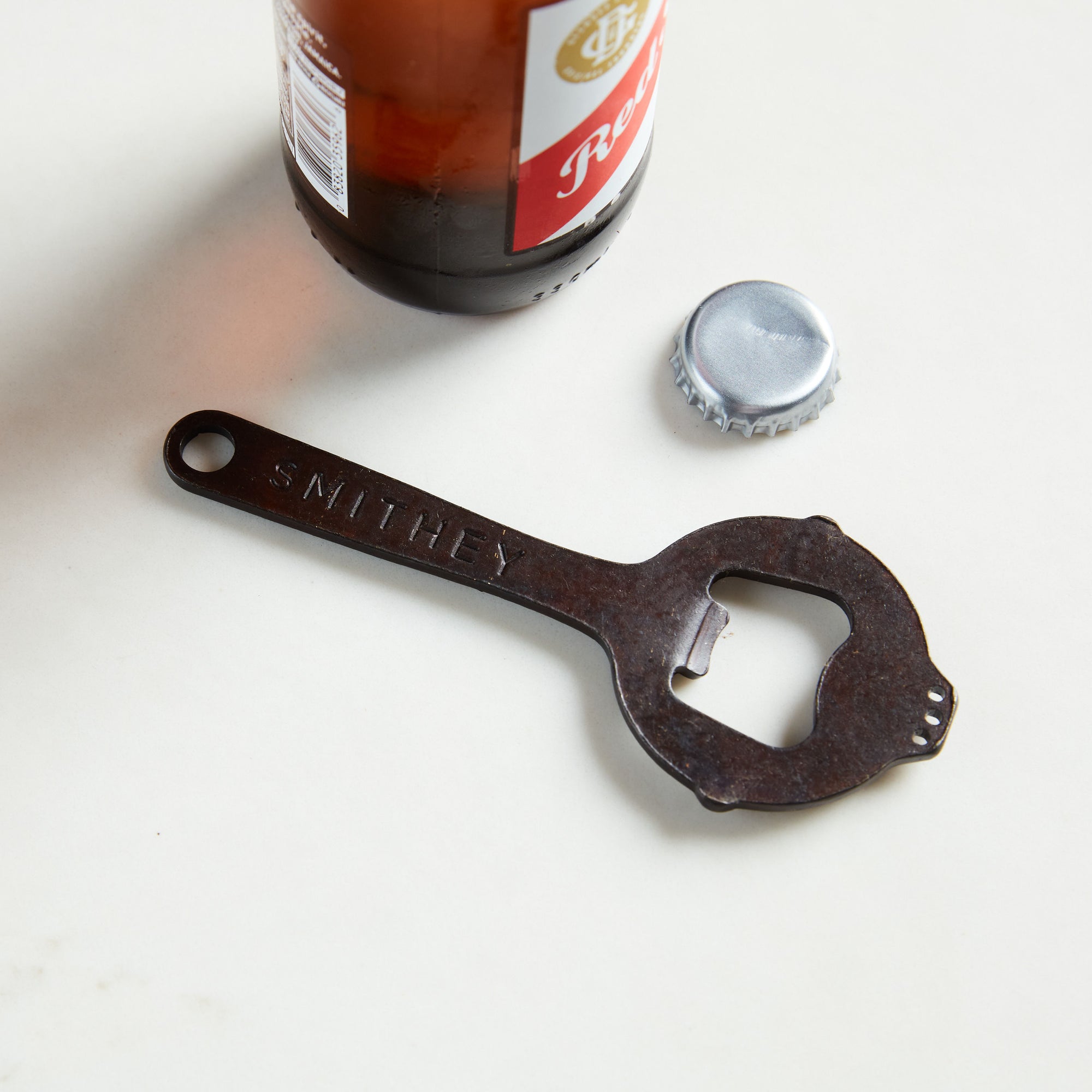 Open Road Brands Beer Metal Sign with Bottle Opener